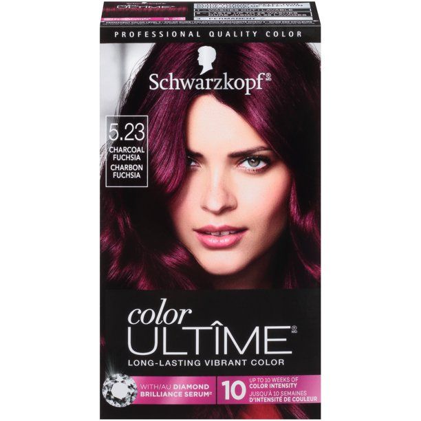 Schwarzkopf Color Ultime Trajna krema za barvanje las za barvanje črnih las vijolično brez belila