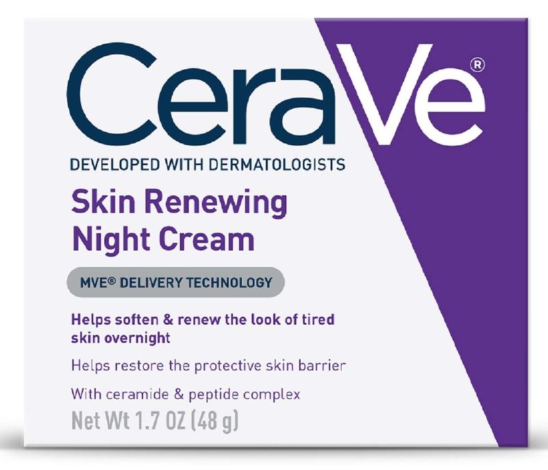 Crème de nuit régénérante pour la peau Cerave
