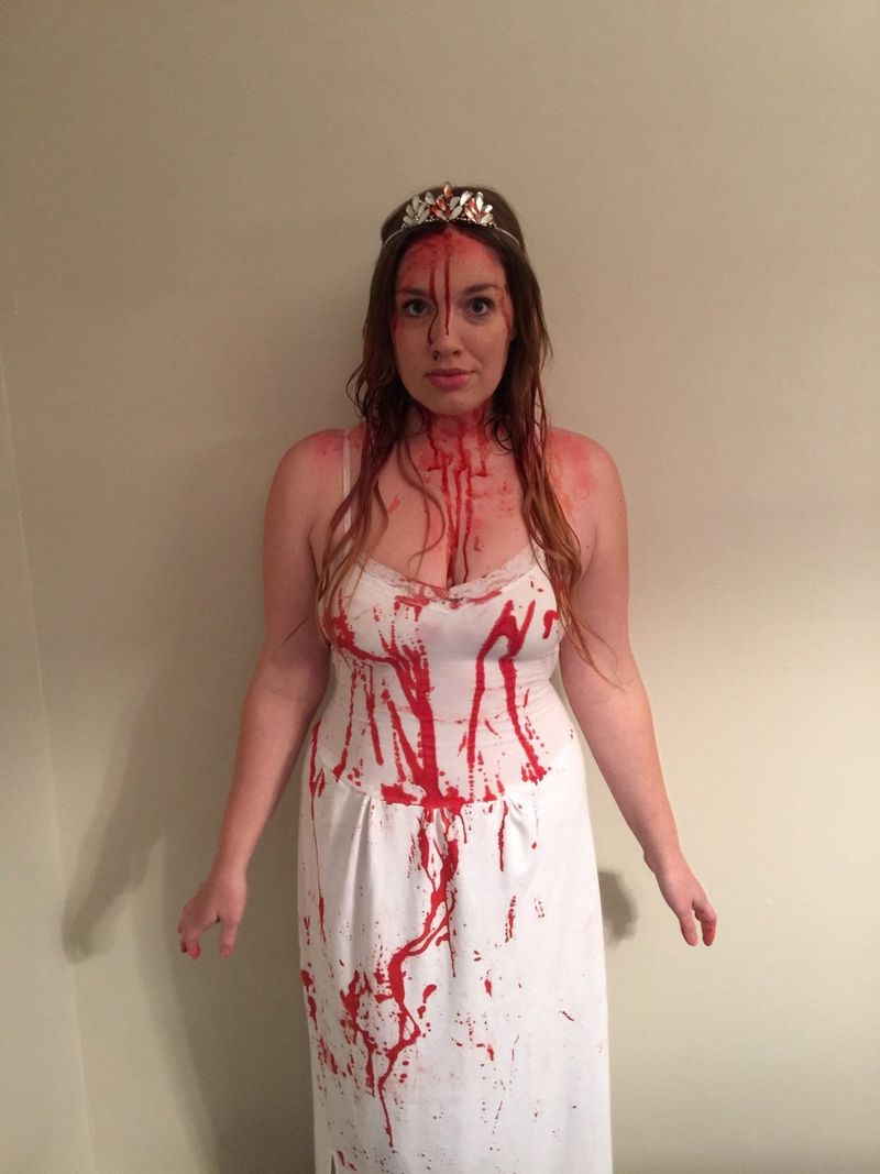 Bloody Carrie kostum za noč čarovnic za ženske
