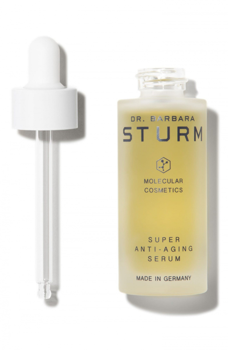   Hvit og gul Dr Barbara Sturm Super Anti-Aging Serum