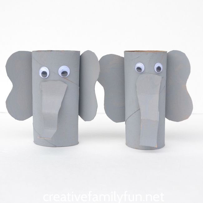 Elephant Tube Craft