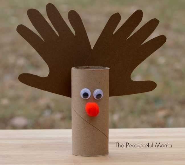 Rudolph The Red Nosed Reindeer Craft