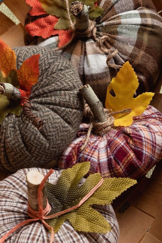 Najbolji jesenski zanati za odrasle: Easy Sew Fabric Pumpkins