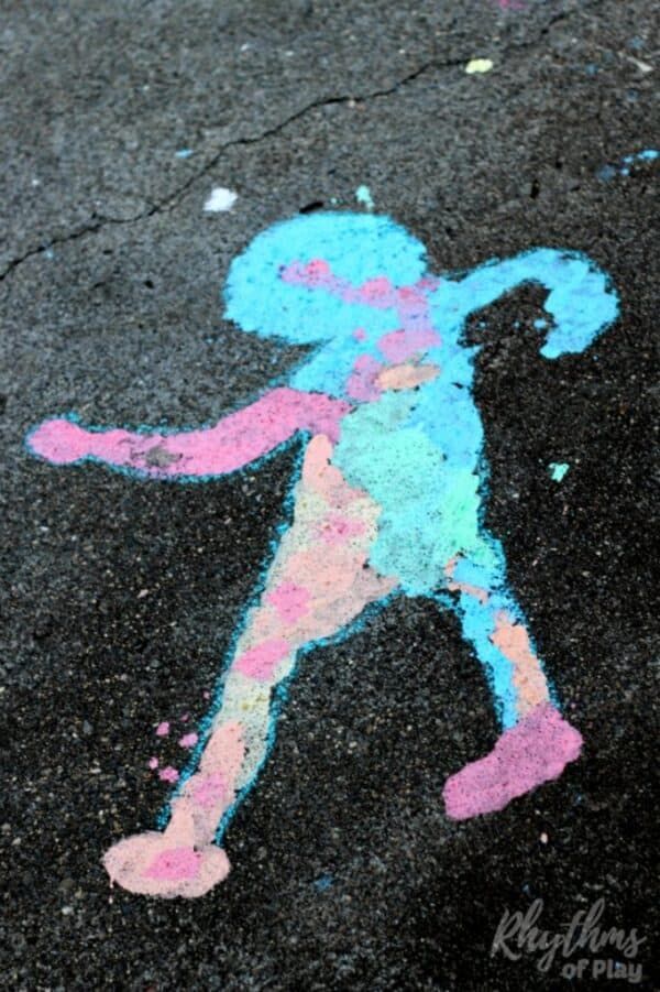 Oltre 50 fantastiche idee per l'arte del gesso sul marciapiede per i bambini che adoreranno
