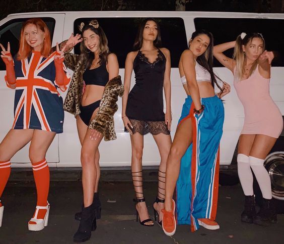 Kostimi za Noć vještica grupe Spice Girls za 5 djevojaka