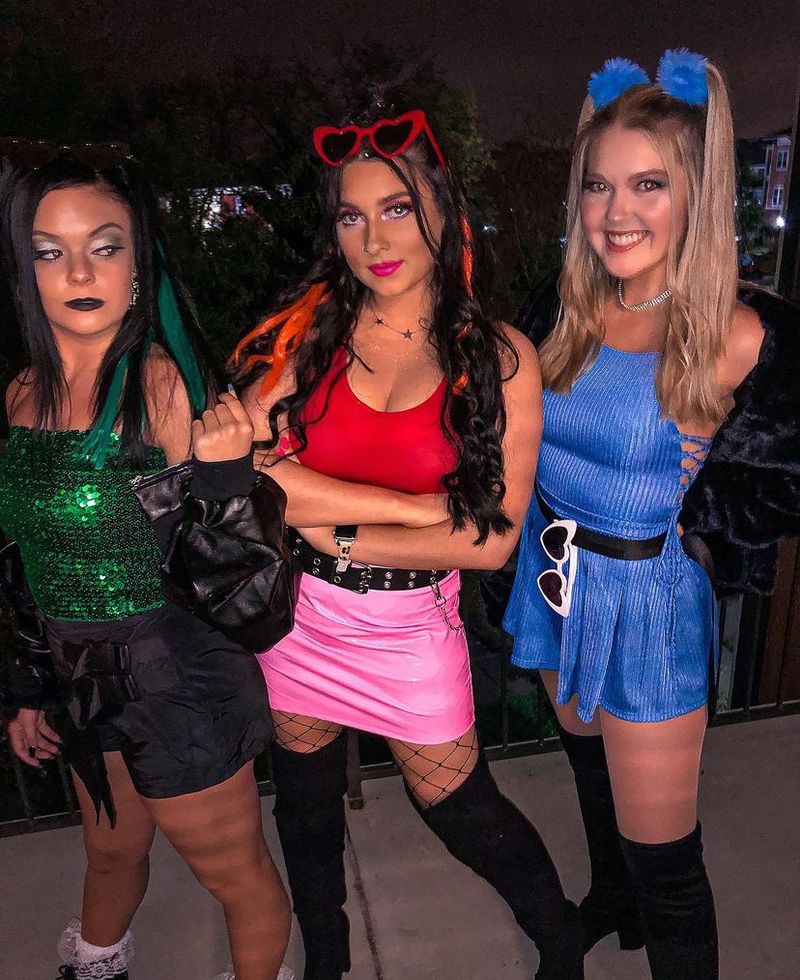 Kostim za Halloween trio Powerpuff girls