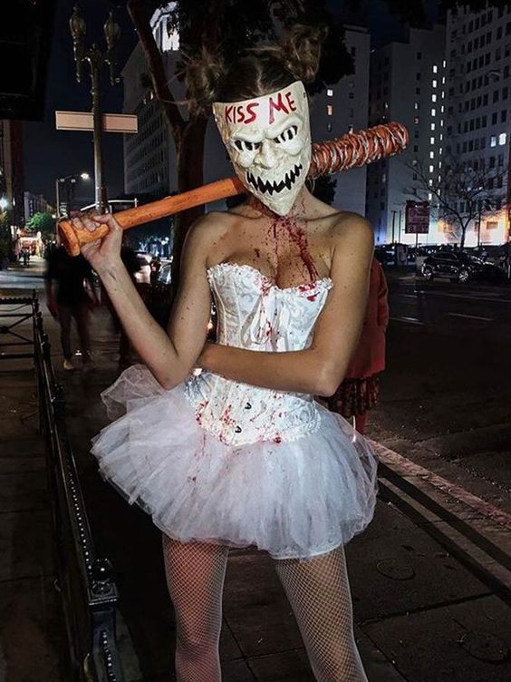 Scary Halloween kostim za tinejdžere - Purge kostim