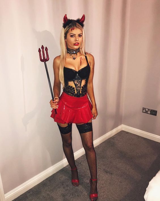 Hot Halloween kostimi za žene - kostim đavola