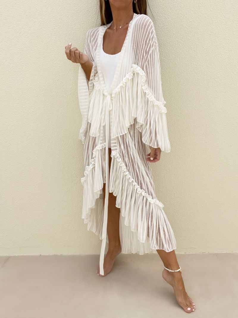 Najbolje trgovine poput Sabo suknje za modu inspiriranu plažom: Vita Grace