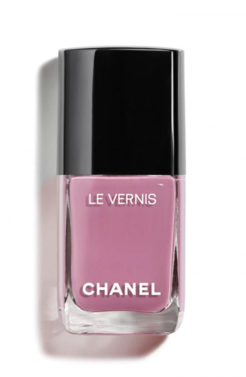   Ljubičasta i crna boja za nokte Chanel Le Vernis Longwear