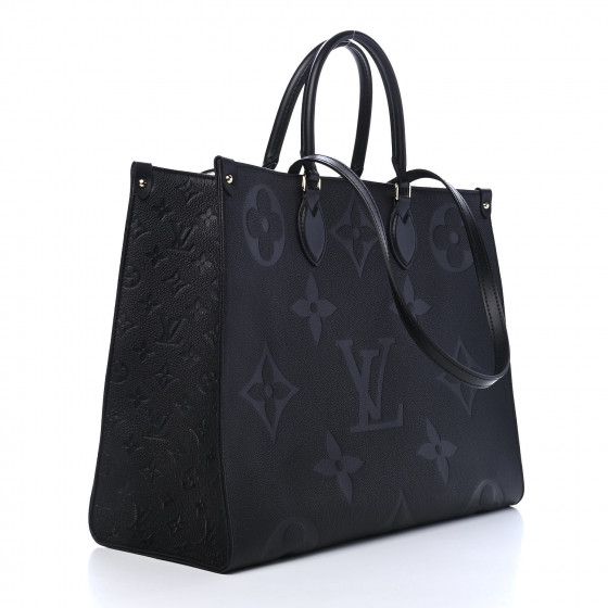 Empreinte Monogram Giant Onthego GM v črni barvi (3095 $) Louis Vuitton