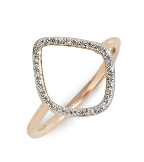 Skupi nakit za svekrvu: zlatni prsten Monica Vinader