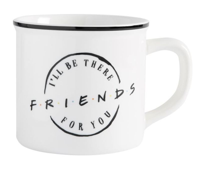Povoljni darovi koje svaka djevojka želi od svog dečka: Friends klasična šalica s logotipom