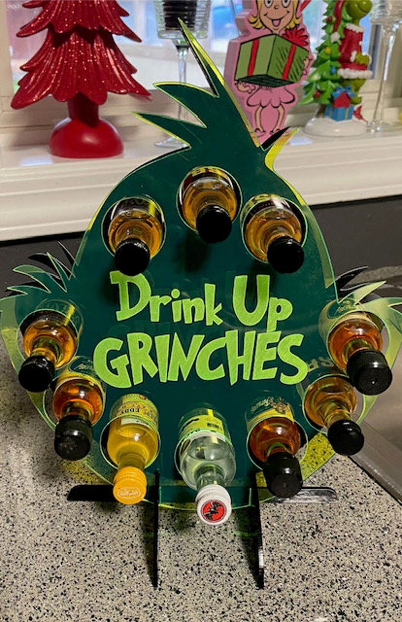 Drikk opp, Grinches spritstativ