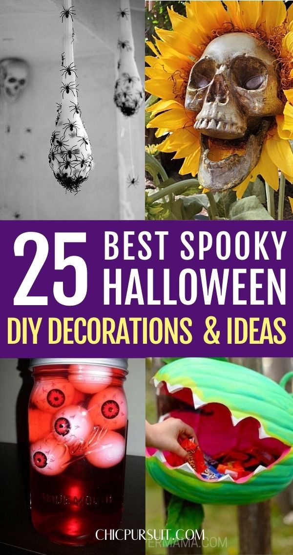 25 jednostavnih DIY ukrasa za Halloween