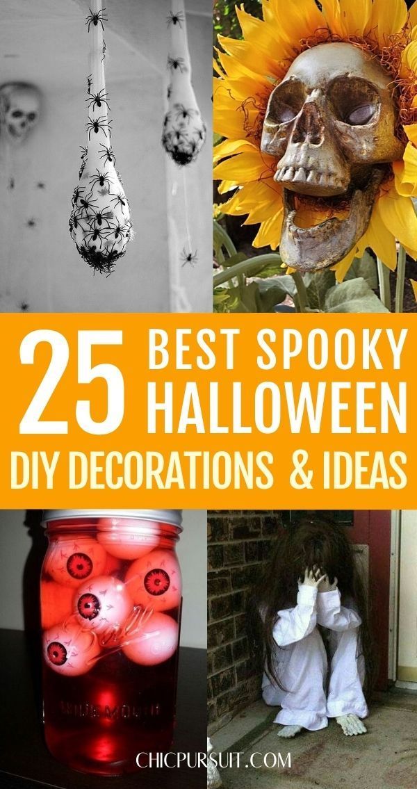 25 jednostavnih DIY ukrasa za Halloween