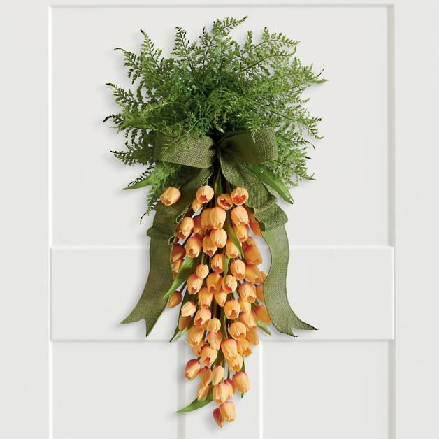 Tulipes en forme de carotte pour des idées de décoration printanière