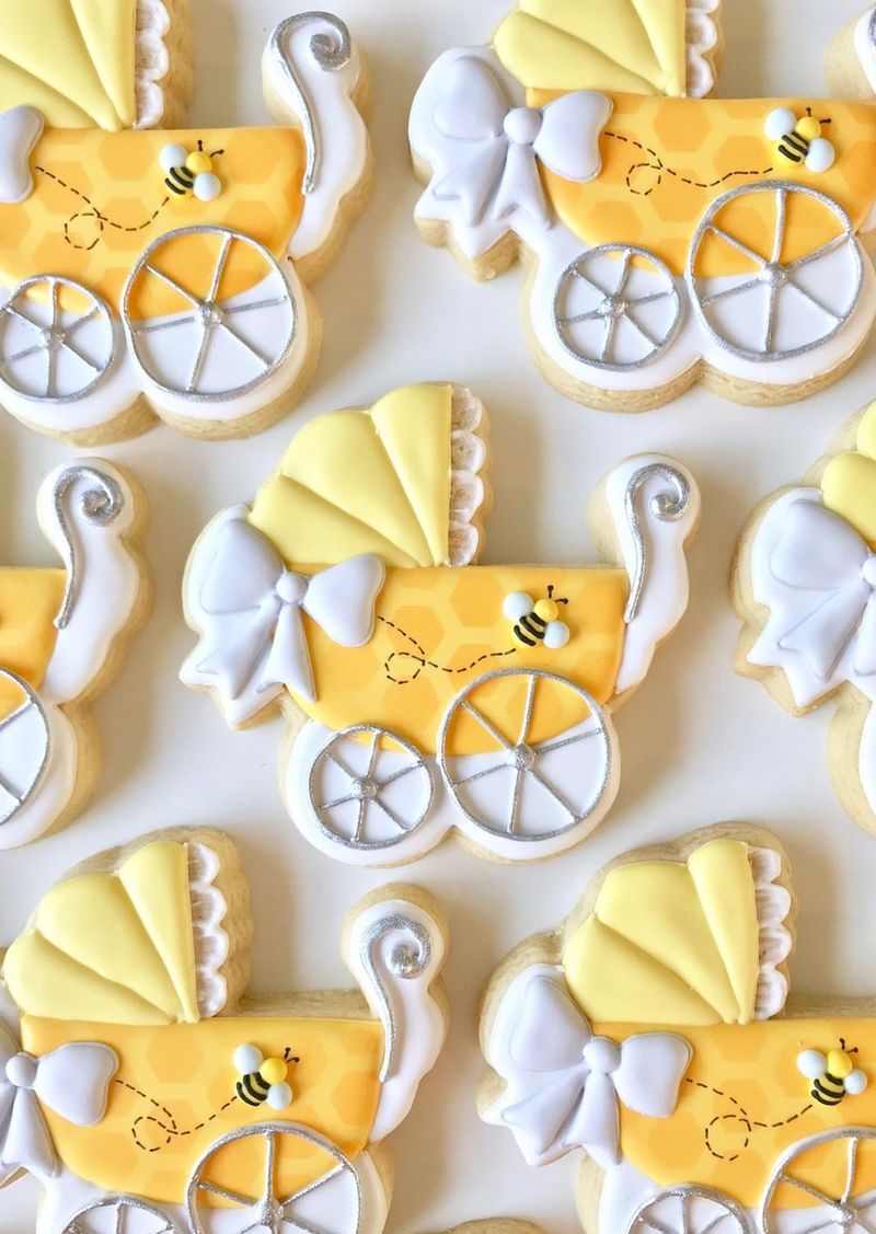 Žuti kolačići za bebe bebe