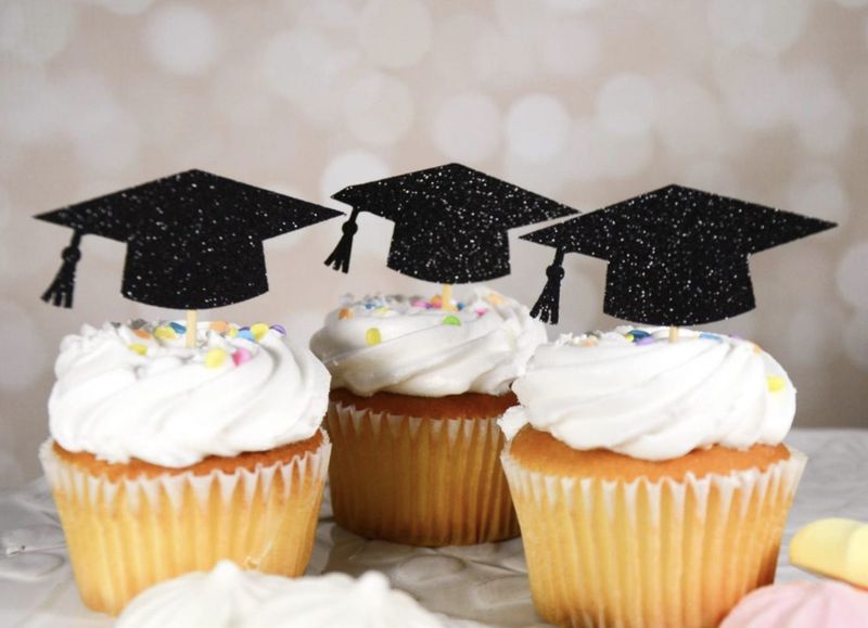 Décorations de cupcakes de remise des diplômes