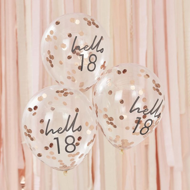 Slatki i pristupačni rođendanski baloni s konfetima