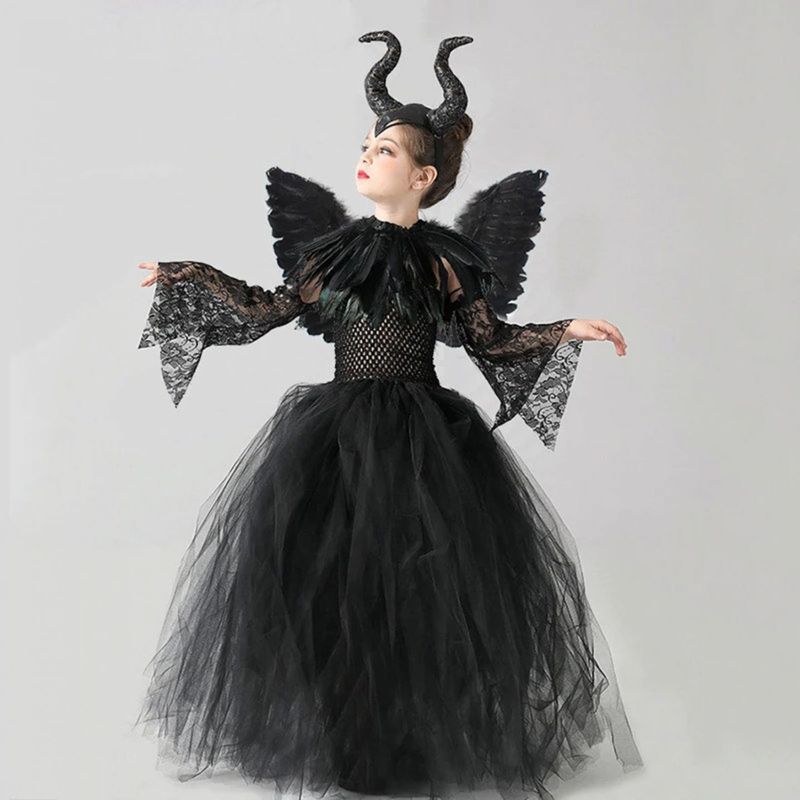 Maleficent Halloween kostim za djecu