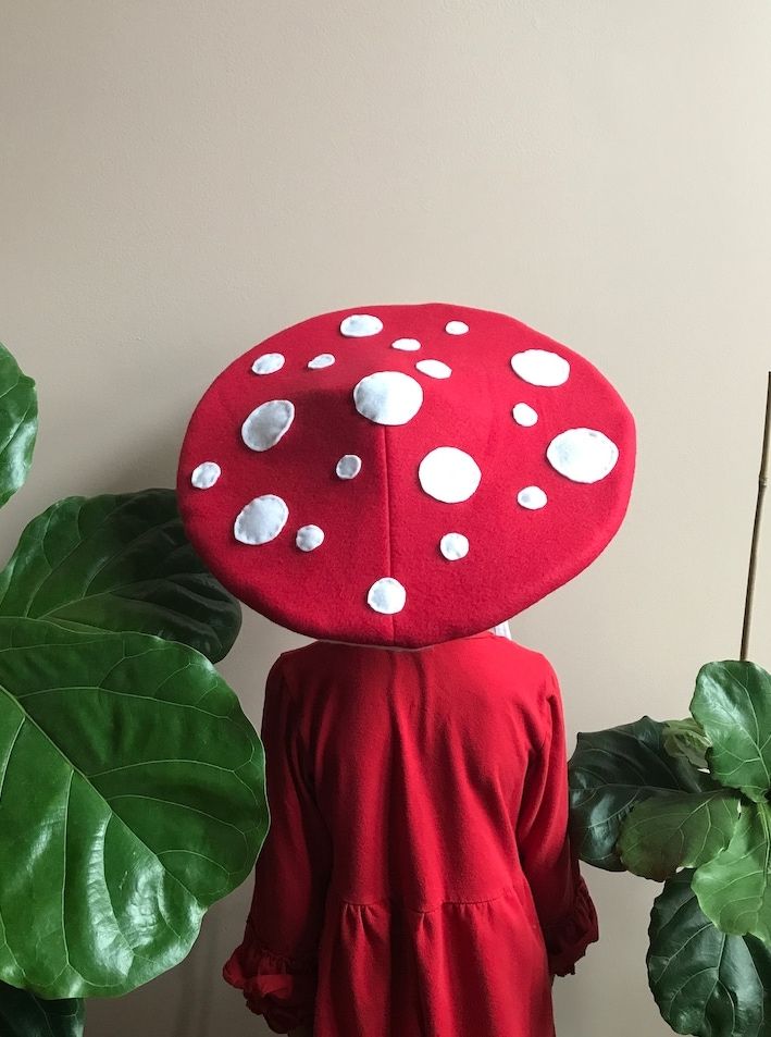 Kostim za Halloween gljive za djecu