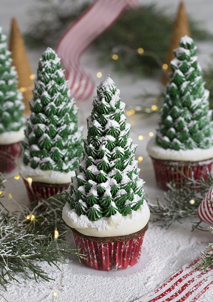 Noel Ağacı Cupcakes