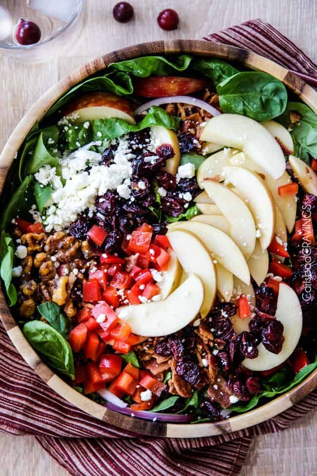 Najbolji keto recepti za Dan zahvalnosti: Slanina od jabuke i brusnice kandirana salata od oraha