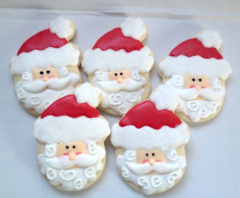 Mignons biscuits au sucre du Père Noël