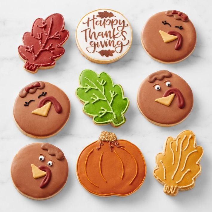 Thanksgiving Sugar Cookies