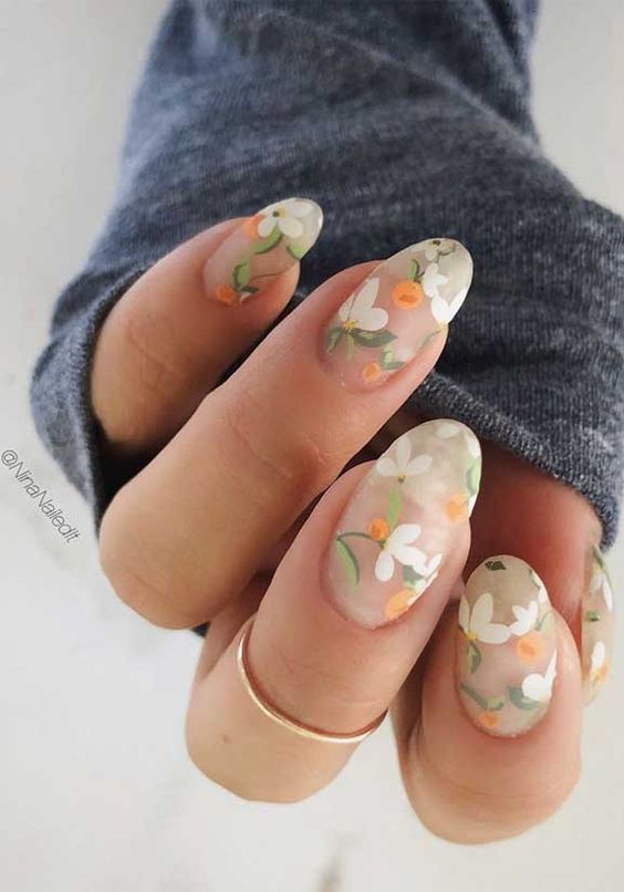 Cvjetni nokti za proljeće