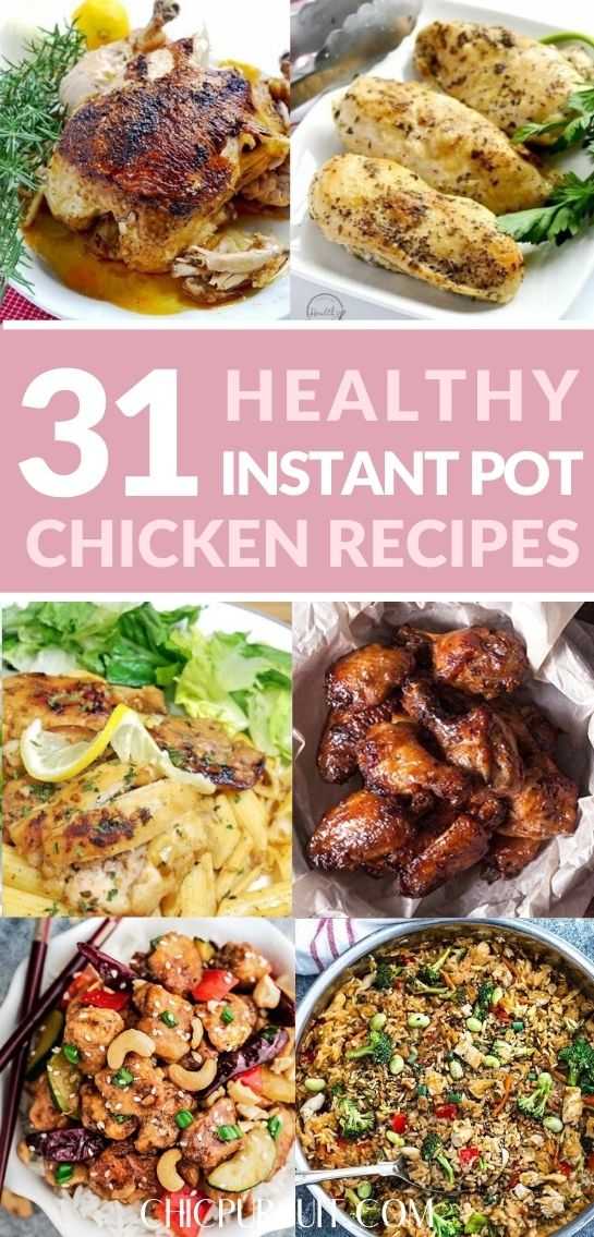 Les meilleures recettes de poulet instantanées en bonne santé
