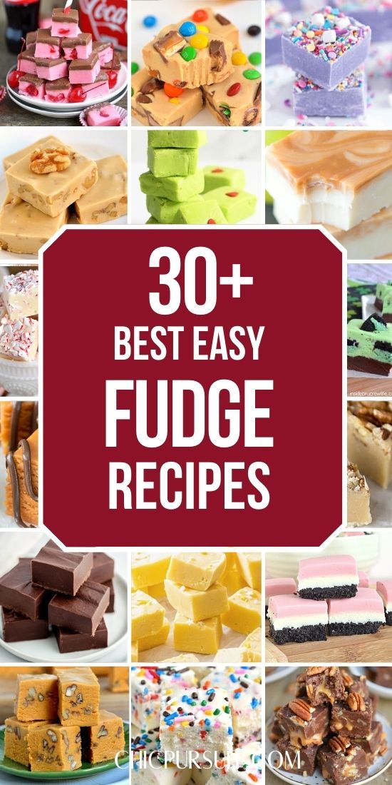 Las mejores recetas fáciles de fudge y postres fudge