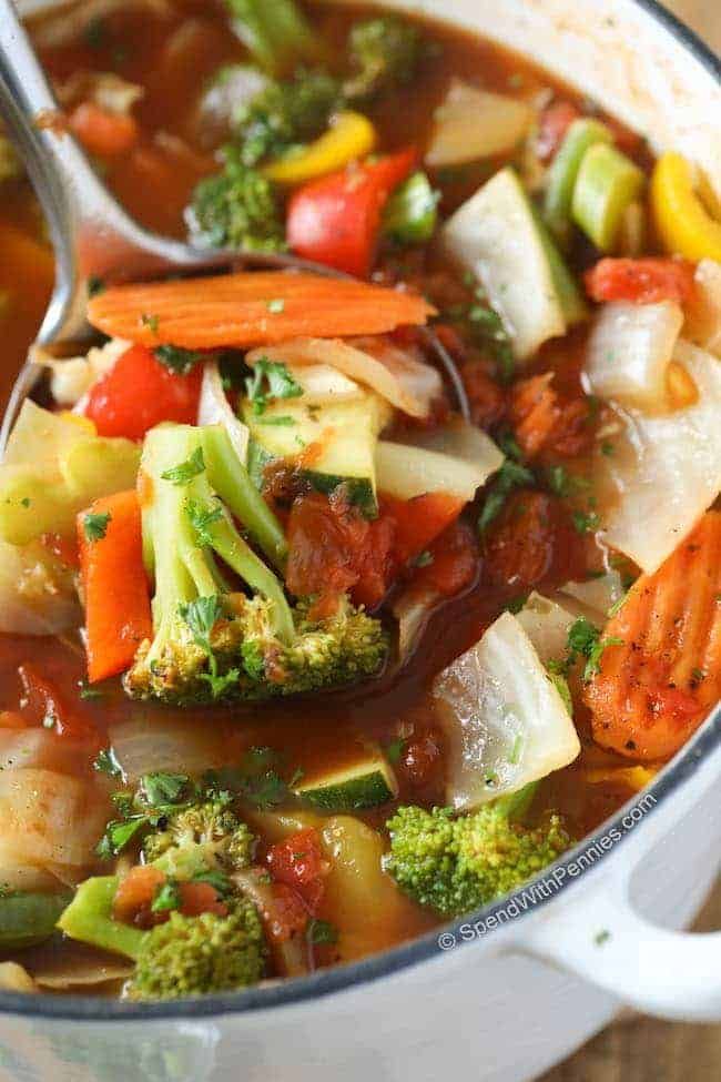 Recept za juhu od povrća za mršavljenje
