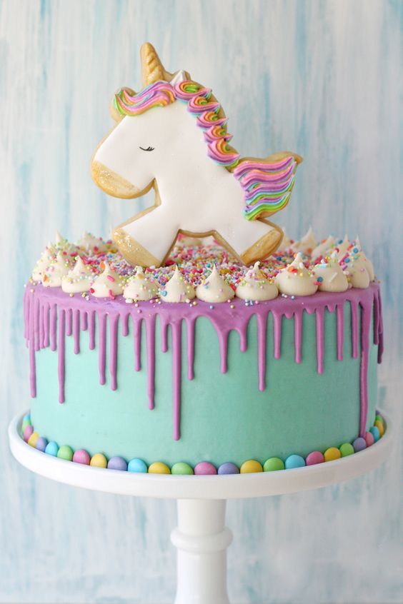 Унікальні ідеї торта на день народження: дитячий торт на день народження Єдиноріг