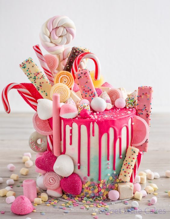 Торт Декор цукерками