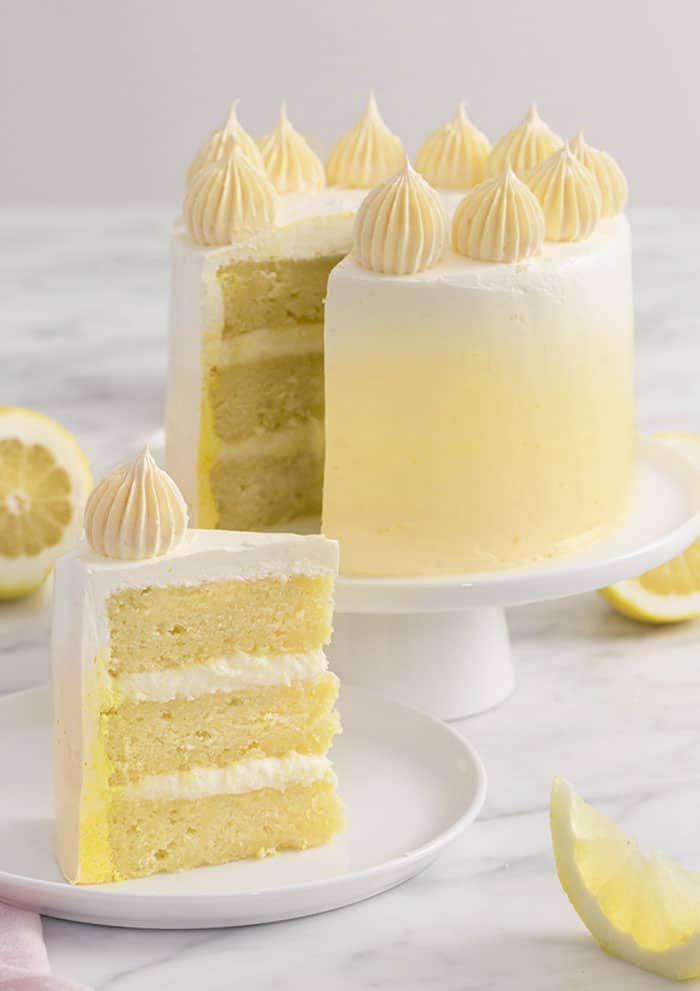 Лимонний торт