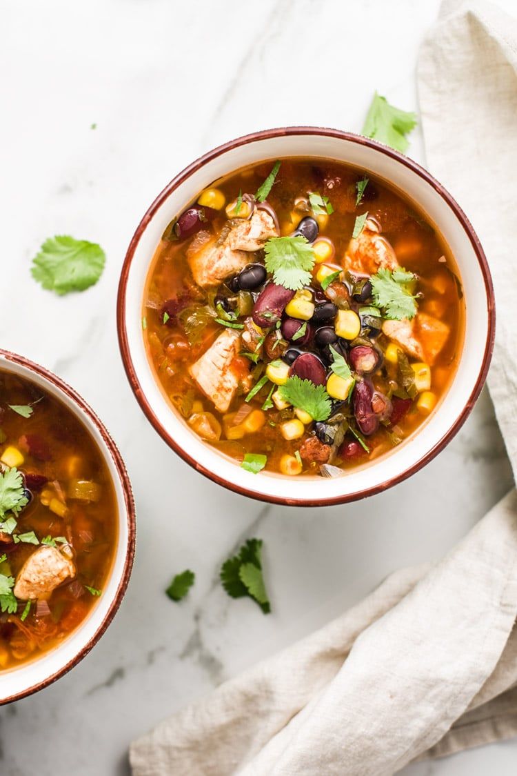 Weight Watchers Pileći recepti sa Smartpoints: Fiesta Pileća juha u sporu kuhalu
