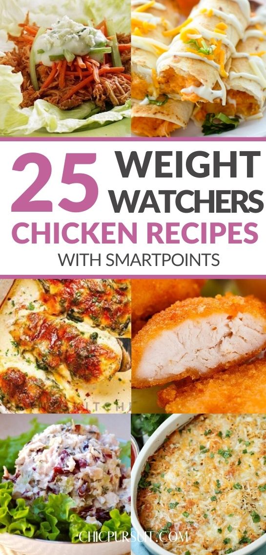 Najbolji jednostavni recepti za piletinu za promatranje težine s pametnim točkama