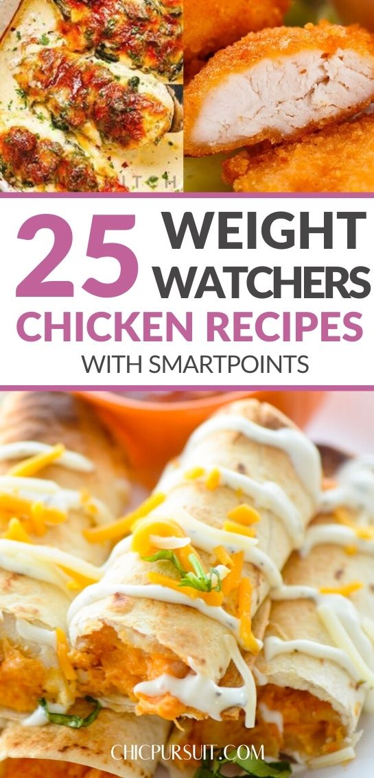 Najbolji jednostavni recepti za piletinu za promatranje težine s pametnim točkama