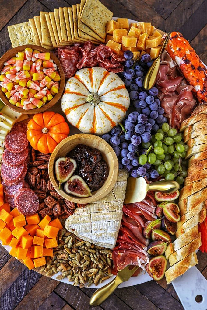 Harvest Charcuterie Board for Thanksgiving