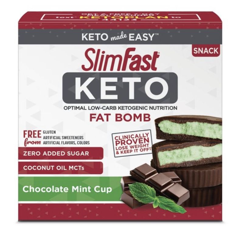 Beste butikkkjøpte keto-snacks og butikkkjøpte fettbomber i sjokolademyntesmak
