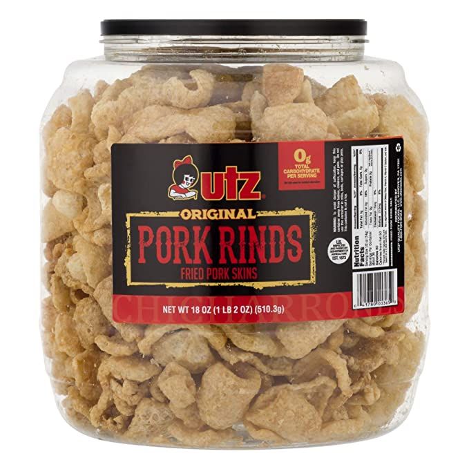 Snacks Keto à acheter: couennes de porc