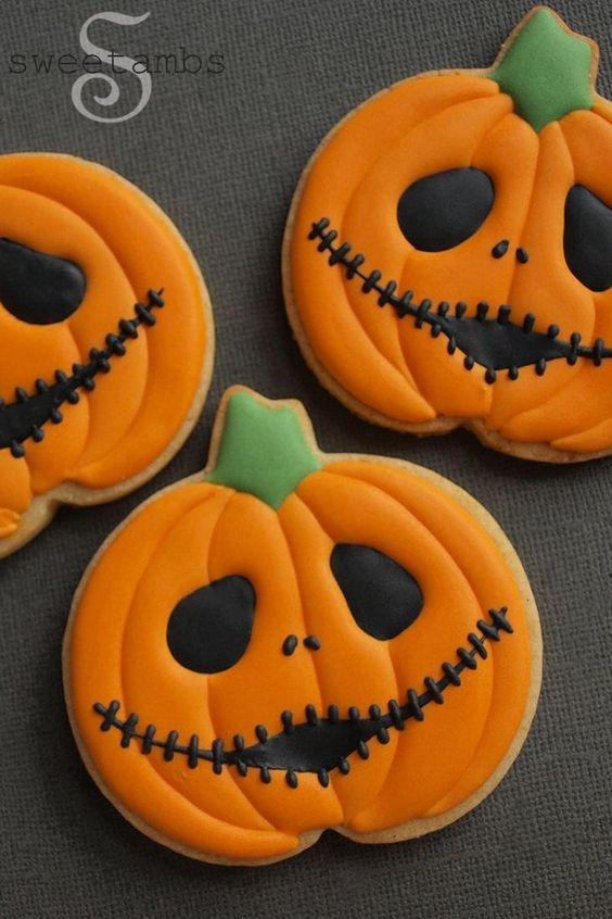 25 idées de biscuits d'Halloween faciles et mignonnes parfaites pour une foule