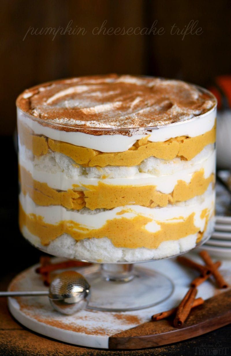 Pumpkin Cheesecake Trifle
