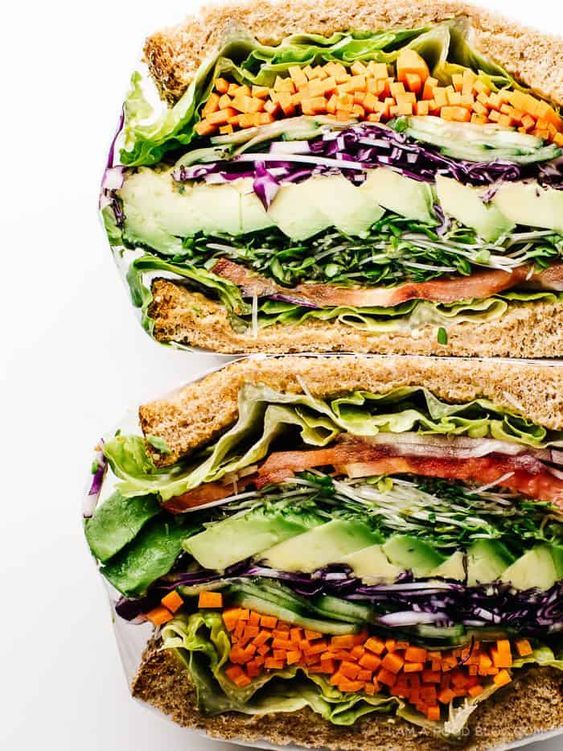 Vrhunski veganski sendvič